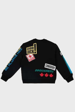 Dsquared2 Çocuk Sweat Dq0223-d00u7 Black Siyah Siyah