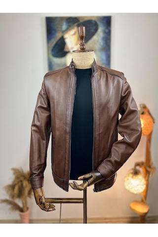 Always Leather Usta İşi Özel Dikim %100 Hakiki Deri 1803340019 Kahverengi
