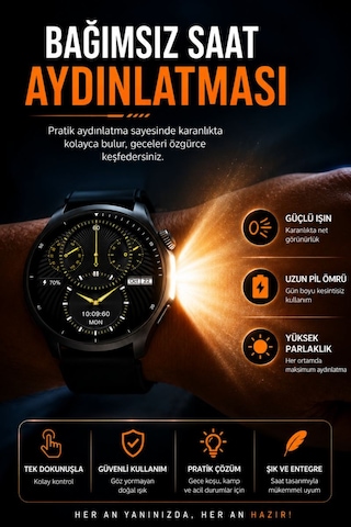 Sonreir Watch HW18 Pro+ 2026 Erkek Akıllı Saat (Distribütör Garantili)