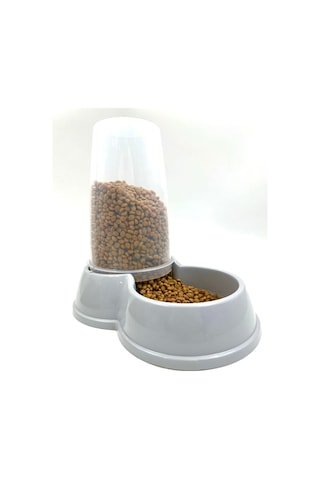 Otomatik Doldurulan Kedi Köpek Mama Ve Su Kabı 1750ml