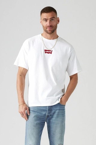 Levi's Erkek Bisiklet Yaka Beyaz T-shirt - A9440-0002 Beyaz