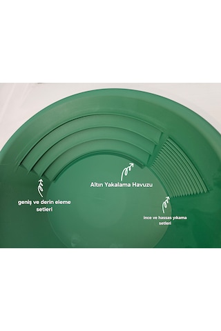 Turbo X Pan Altın Eleme Tavası İn Mekanik Gold