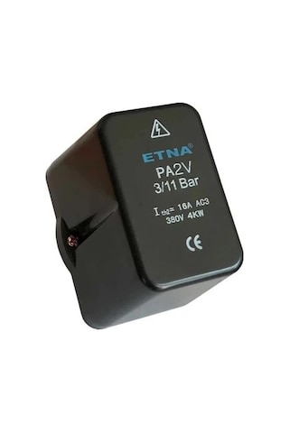 Etna Basınç Şalteri Pa-2v 3bar - 11bar 380v 1/2