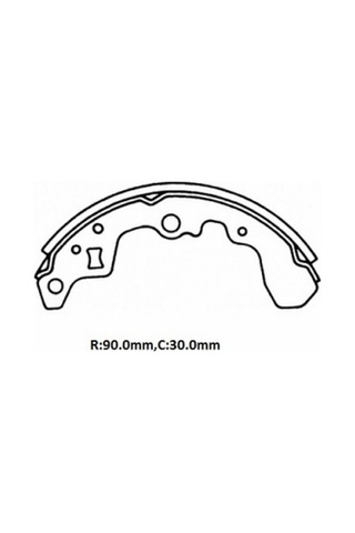 Suzukı Swıft- Sd- 89/96 Arka Fren Pabucu 90x30 Daıwa 53210-82030