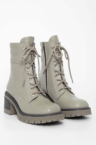 Tamer Tanca Kadın Hakiki Deri Bej Casual Bot 33 27513 Bn Bot Sk23/24 Vızon Fltr Vizon