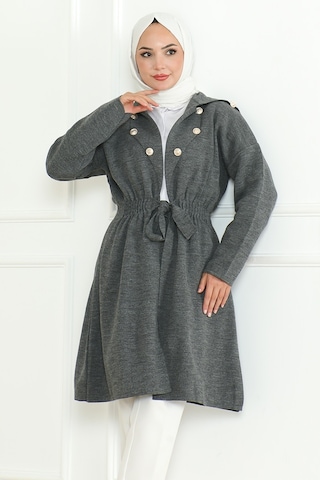 Beylem Beli Lastikli Triko Kap 1193 - Antrasit