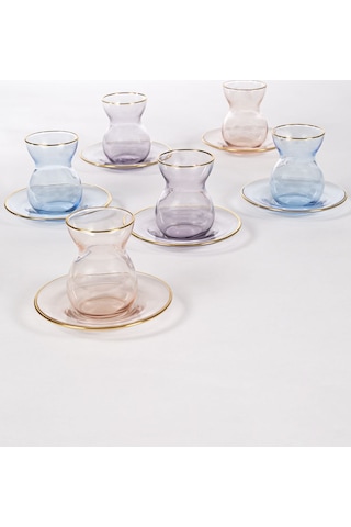 Rakle Five O Clock 12 Parça Çay Seti Çok Renkli