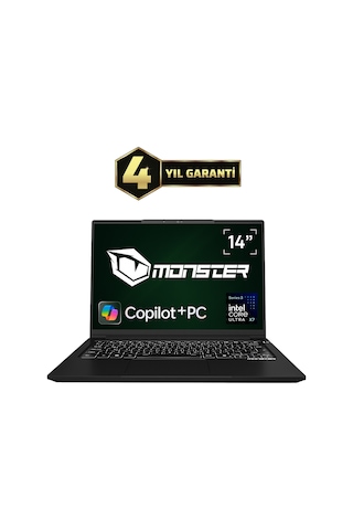 Monster Huma H4 V7.3.5 Ultra X7 358H 32 GB 1 TB SSD B390 14" W11H Dizüstü Bilgisayar