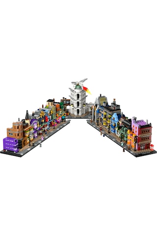 LEGO® Harry Potter™ Diagon Yolu Büyücü Mağazaları 76444 - Yetişkinler için Koleksiyonluk Yaratıcı Sergileme Modeli Yapım Seti (2750 Parça)