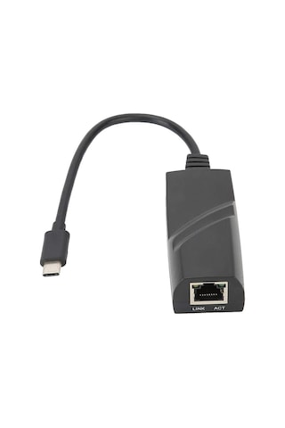 Type-c Usb Rj45 Ethernet Gigabit Çevirici Adaptör Type C Rj45 3.1
