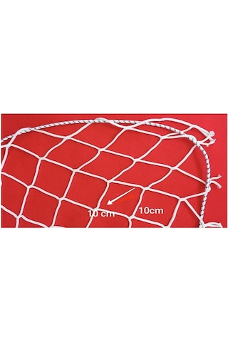 2,50 X 10 Metre Balkon Merdiven Güvenlik Filesi-kanca-halat-6mm İ