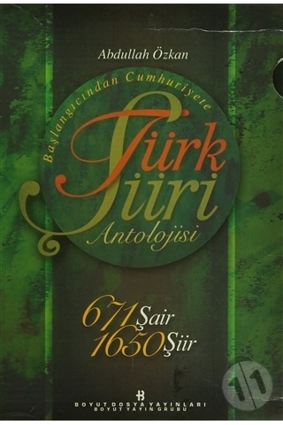 Cumhuriyetten Günümüze Türk Şiiri Antolojisi 5 Kitap + 1 Cd-rom