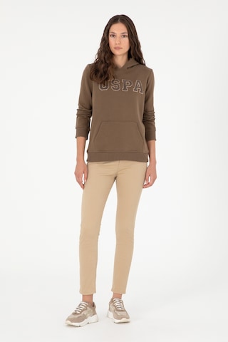 U.s. Polo Assn. Kadın Kum Pantolon Kanvas-chino 50290499-vr085 Kum