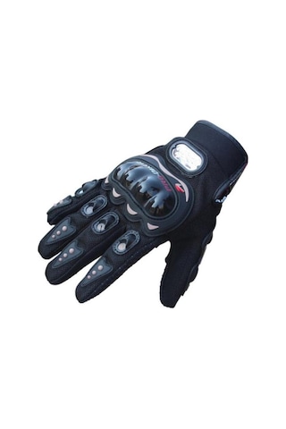 Biker Tam Parmak Korumalı Ve Nefes Alabilen Telefon Uyumlu Motorcu & Bisiklet Eldiveni Pro Spor Eldiveni