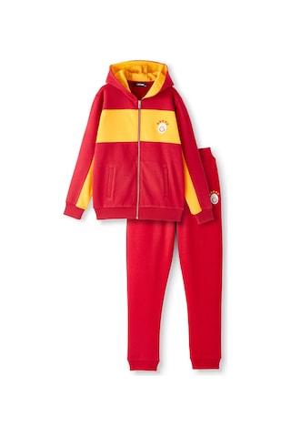 Gsstore Galatasaray Çocuk Eşofman Takım C252087 Sarı - Kırmızı