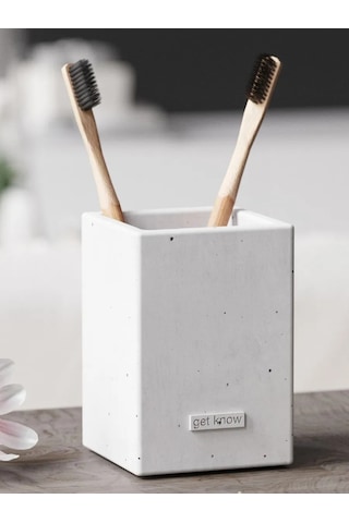 Getknow Home Banyo İçin Diş Fırçası Bardağı 269935370 Beyaz