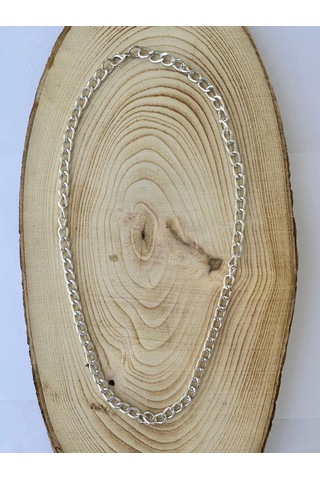 Gümüş Rengi Hip Hop Zincir Kolye Unisex Zincir Kolye Pytkzckly26 Gümüş