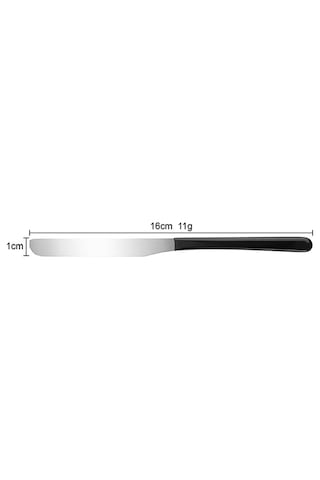 Transformacion Lüks Seri 2'li Tereyağı Ve Peynir Bıçağı Seti - Paslanmaz Çelik & Ergonomik Silikon Saplı 16 Cm, Diğer
