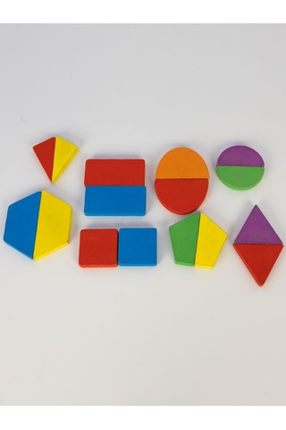 Capellawoodworks Bultak Puzzle Oyunu Geometrik Şekiller