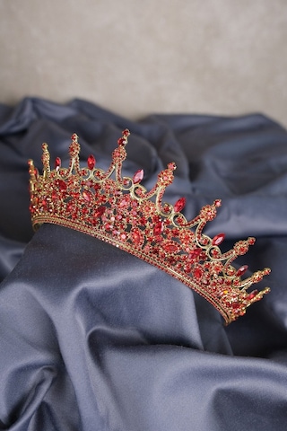 FdayAksesuar En Güzel Gelinlere Özel Leonis Prenses Model Gelin Kına Tacı FRDY31654