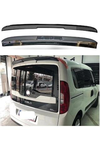 Fiat Doblo Piano Black Boyalı Spoiler Abs Plastik 2012-2020