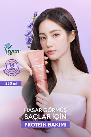 Yoğun Onarıcı Ve Isı Koruyucu Bakım Kremi Kundal Protein Bonding Treatment 250ml Violet Muguet