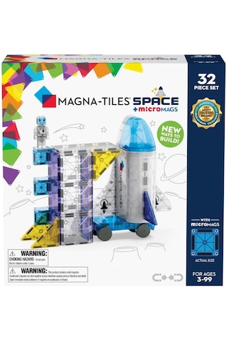 Magna-tiles Space + Micromags - Uzay 32 Parça