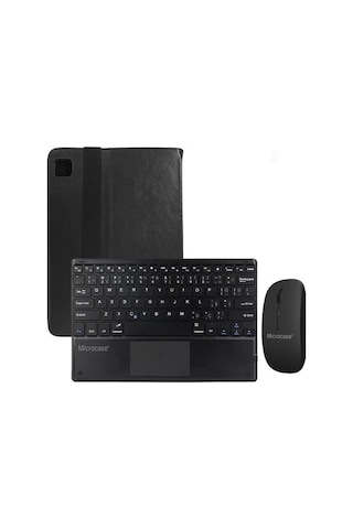 Huawei Uyumlu Matepad Pro 12.6 Bt Mouse&Touchpad Klavyeli Kılıf - Bkk15