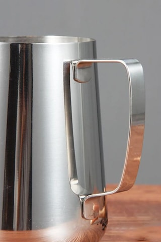 304 Çelik 900 Ml Kahve Süt Köpürtme Potu Sütlük Pitcher