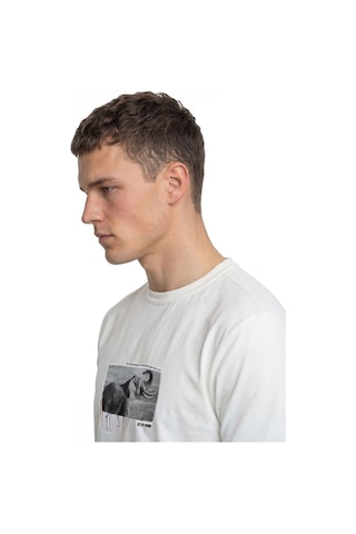 Regular Fit Erkek Tshirt K.kol Beyaz
