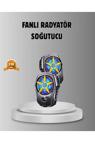 Taşınabilir Şarjlı Telefon Soğutucu Sessiz Fan Motoru İle Yüksek Performans Koruma