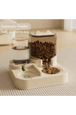 Kedi Otomatik Besleyici Kedi Köpek Besleme Ve Su Çeşmesi
