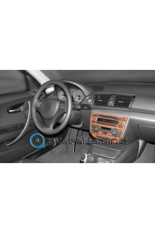 Meriç® Bmw 1 Seri Ön Torpido Kaplama 5 Parça 2004-› (530155929)