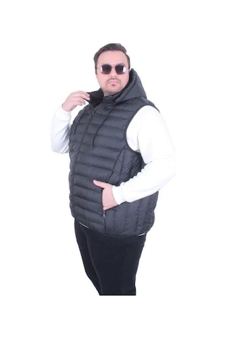 Starbattal Erkek Büyük Beden Yelek Mg 2510 Sıyah Siyah