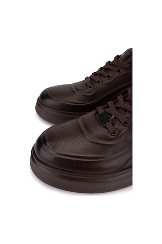 Tamer Tanca Erkek Hakiki Deri Kahverengi Sneakers & Spor Ayakkabı 298 2850-6e01 Erk Ayk Sk25-26 Kahve Dr Kahve