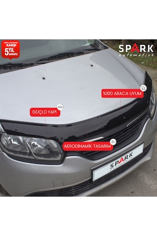 Renault Symbol 2013- Yılı Ve Sonrası Uyumlu Kaput Rüzgarlığı 4mm