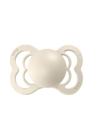 Bibs Supreme Silikon Emzik 0-6 Ay Ivory Pembe
