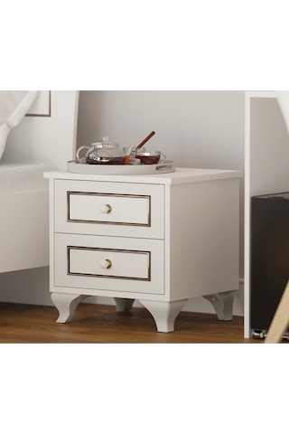 Rabi Mobilya Grey Country Komodin