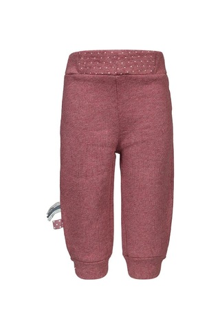 Organicera Organik Pantolon , Bordeaux Melange Bordo