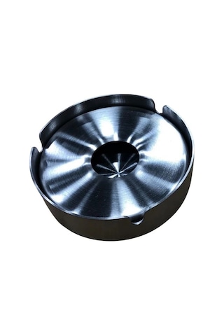 Buradabulabilirsin Tekli Büyük Üstü Kapalı Metal Küllük Bbz