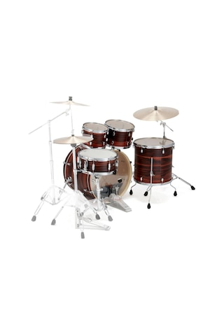 Pearl Dmp925s/c828 Maple Mat Koyu Ceviz 5 Parça 22b/10t/12t/16f/14t Davul Seti