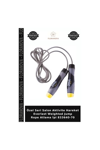Özel Seri Salon Aktivite Hareket Everlast Weighted Jump Rope Atlama İpi 833640-70