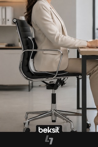 BEKSİT SOFTTOUCH Ergonomik Bel Desteği Süngerli (Beyaz)