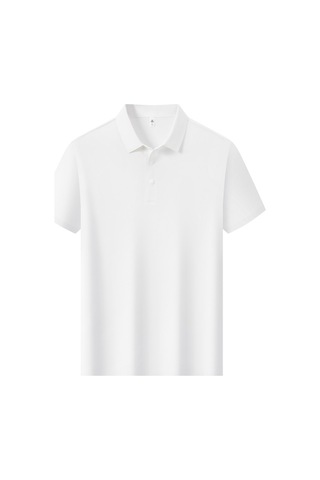 New Performance Premium Polo T-shirt 84% Nylon 16% Spandex Beyaz