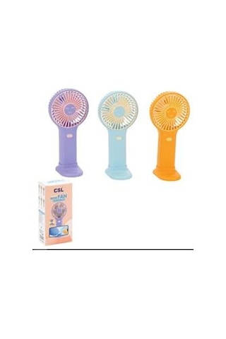 Csl Cs-39 Şarjlı Mini Fan Mor