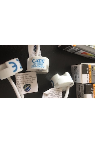 10 Adet Cata Ct9262 G4 Duy İğne Bacak İnce Bacak Ampul Duyu 12X50