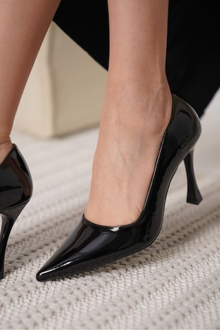 Kocadal Kocadal Blade Siyah Rugan Kadın Stiletto Muhtelif