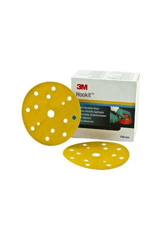 3M 50453 255P+ Hookit P400 15 Delikli Disk Zımpara 150 MM