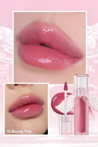 Peripera Doğal Tonlarda Uzun Süre Kalıcı Işıltılı Tint Perıpera Water Bare Tint 15 Buying Pink