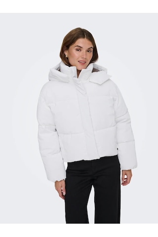 Only Onldixie Life Puffer Kadın Şişme Mont 15349122 Beyaz